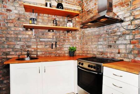 Современные обои в кухню фото